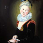 Charlotte Desmares - Modèle de Watteau